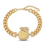 24K Gold Egyptian Eye of Horus Pendant Necklace B2B Supplier