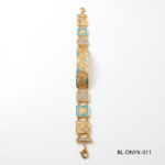 Wholesale 24K Gold Enamel Arabic Heritage Bracelet Dubai