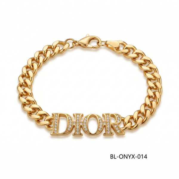 Aura Jewelry 24K Gold DIOR Link Bracelet B2B