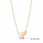 24K Gold Floral Openwork Butterfly Pendant B2B Supplier