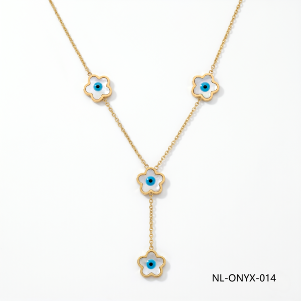 Wholesale 24K Gold Hamsa Hand Turquoise Evil Eye Charm Bracelet