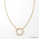 Wholesale 24K Gold Pearl Beaded Circle Necklace Egypt Market
