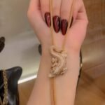 Wholesale 24K Gold Plated Iced Out Crocodile Alligator Animal Statement Jewelry Set Necklace Bracelet Ring B2B Guangzhou Factory