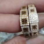 Wholesale Dubai style chunky zircon ring, 24K gold plated waterproof jewelry.